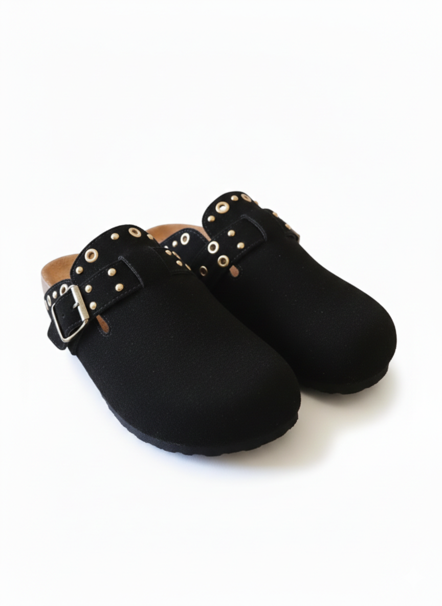 Ember Suede Clogs